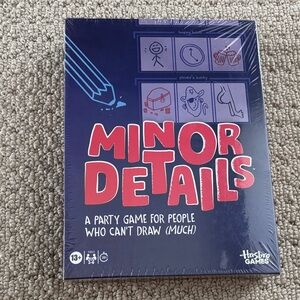 Hasbro Games Minor Details Party Game - Blue and Red